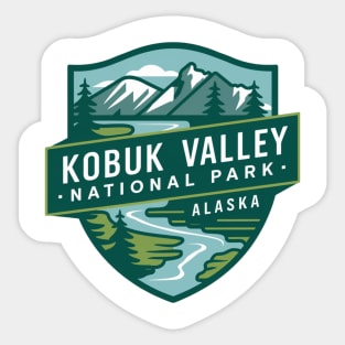 Alaska's Treasure Kobuk Valley National Park Sticker